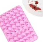 Forminha De Silicone De Estrelinha/Flor/Arco-Iris Para Balinhas De Gelatina