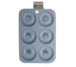 Forminha De Silicone Donuts Azul