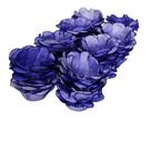 Forminha Doces Flor Azul Escuro Aniversário Casamento 40 un