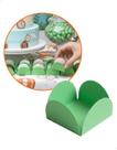Forminha Papel Verde Claro Kit 200un Lembrancinha Brigadeiro Beijinho Bicho de Pé Cod.FPVDCLA