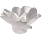 Forminha para Doces Finos - Copo de Leite Prata 30 unidades - Decora Doces - Rizzo Festas