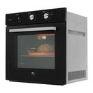 Forno a Gás de Embutir Fischer Infinity 78L com Grill Preto Forno a Gás de Embutir Fischer Infinity 78L com Grill Preto