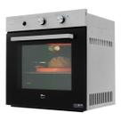 Forno a Gas de Embutir Fischer Infinity 78L Inox com Grill