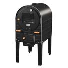 Forno a Lenha Médio Visor de Vidro Termomêtro em Aço Carbono Hidro