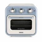 Forno air fryer ariete vintage 16l com acessorios 1200w azul 220v 00c463205arbr