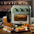 Forno air fryer vintage verde 16l 1200w 127v ariete