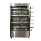 Forno Assador de Frangos a Gás Rotativo Infravermelho 6 Espetos FRG6 - Croydon