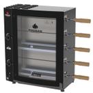 Forno Assador Rotativo 5 Espetos Tubular a Gás Prac-05t Action Bivolt - Progás P43589