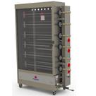 Forno Assador Rotativo Tubular a Gás Progás PR-634 Com 6 Espetos Para 30 Frangos Bivolt P25420