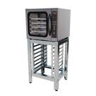 Forno Convector Turbo 60 Litros Inox Com 5 Assadeiras WCV-535 E Cavalete Para 8 Assadeiras Wictory