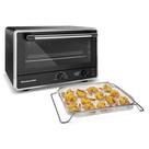 Forno de bancada Air Fry KitchenAid KCO124BM preto fosco