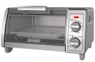 Forno de bancada BLACK+DECKER TO1700SG 4 fatias em aço inoxidável