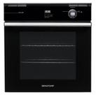 Forno de embutir a gás Brastemp 78 litros Preto com grill e timer touch - BOA84AE