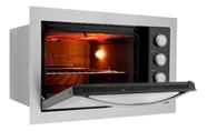 Forno De Embutir Eletrico Fit Line Com Grill Fischer Inox 110 48l 127v Forno De Embutir Eletrico Fit Line Com Grill Fischer Inox 110 48l 127v