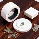 Forno de micro-ondas para fusão de vidro SQFOR extra grande com 10 folhas de papel para forno