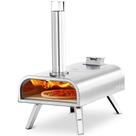 Forno de Pizza BIG HORN 16" Multi-Combustível em Aço Inoxidável