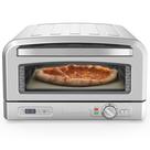 Forno de pizza Cuisinart CPZ-120 em aço inoxidável 30cm 350-700W