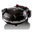 Forno de Pizza Elétrico Ariete com Pedra Refratária 1200W 400ºC Preto - 917 Forno de Pizza Elétrico Ariete com Pedra Refratária 1200W 400ºC Preto - 917