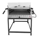 Forno de Pizza Industrial à Gás com Infravermelho 95x95cm Inox MR Fogões