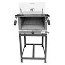 Forno de Pizza Industrial à Gás Refratário 45x60cm Inox MR Fogões