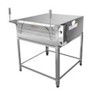 Forno de Pizza Industrial Elétrico 80X60 Capa Inox CopaMetal Voltagem:127v
