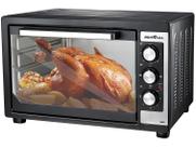 Forno Eletrico Bancada Britania 50l Preto Com Dourador 127v