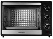 Forno Elétrico de Bancada Britânia com Dourador - 40L Preto BFE45PI Forno Elétrico de Bancada Britânia com Dourador - 40L Preto BFE45PI