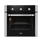 Forno Elétrico de Embutir EOS 65 Litros Porta de Vidro Preto com Inox EFE653EPI 220V