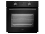 Forno Elétrico de Embutir Midea Multifuncional Grill 68L Preto Digital com Airfryer TSD62