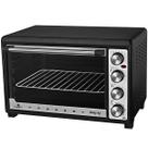 Forno Eletrico Electrobras Family Chef EBHE-50 de 50 Litros 220 - 240 V ~ 50/60 HZ - Preto/Prata Forno Eletrico Electrobras Family Chef EBHE-50 de 50 Litros 220 - 240 V ~ 50/60 HZ - Preto/Prata