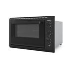 Forno Elétrico Fogatti E50 De Embutir 45L 1750W 127V 57,1cm Preto Grill