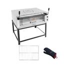 Forno Elétrico Industrial Refratária Roma Inox Feri110 220v + 1 Grade + Luva Térmica - Venâncio 220v