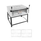 Forno Elétrico Industrial Refratária Roma Inox Feri110 220v + 2 Grades Extras - Venâncio 220v