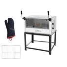 Forno Elétrico Industrial Refratária Roma Inox Feri90 220v + 1 Grade Extra + Luva Térmica - Venâncio