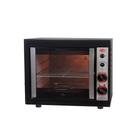 Forno Elétrico Layr 46 Litros Cristal Black Com Timer Preto 220V