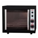 Forno eletrico layr 46l 220v 1750w crystal plus black advanced 1928