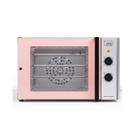 Forno Elétrico Turbo 4 Esteiras And Aço Rosa Profissional