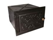 Forno em Ferro Fogão a Lenha Grande Porta Ferro 50x46x31cm