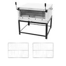 Forno Gás Industrial Com Pedra Refratária Roma Inox 90 Firi90 + 2 Grades Extras - Venâncio Forno Gás Industrial Com Pedra Refratária Roma Inox 90 Firi90 + 2 Grades Extras - Venâncio