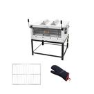 Forno Gás Industrial Infra Refratária Roma Inox Firiv110 + 1 Grade Extra + Luva Térmica - Venâncio
