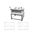 Forno Gás Industrial Infravermelho Refratária Roma Inox Firiv110 + 2 Grades Extras - Venâncio