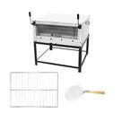 Forno Gás Industrial Pedra Refratária Roma Inox 90 Firi90 + 1 Grade Extra + pá Pizza - Venâncio Forno Gás Industrial Pedra Refratária Roma Inox 90 Firi90 + 1 Grade Extra + pá Pizza - Venâncio
