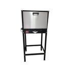 Forno Grande com Cavalete 80 Litros Alta Pressão com Tampa de Inox Cefaz FRG-17 Forno Grande com Cavalete 80 Litros Alta Pressão com Tampa de Inox Cefaz FRG-17