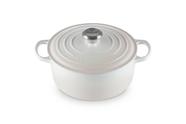 Forno holandês Le Creuset Esmaltado em Ferro Fundido Signature 4.5L Merengue