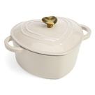 Forno holandês Paris Hilton Creme de Ferro Fundido Esmaltado 4L