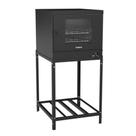 Forno Industrial a Gás Fi 109L com Base Preto Fosco - Venax Forno Industrial a Gás Fi 109L com Base Preto Fosco - Venax