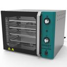 Forno Industrial Convector Venâncio Elétrico Smart Basic Azul Turq 4 Esteiras Corpo Inox 220V Fcsb4e