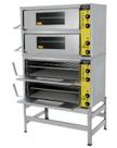 Forno Industrial Elétrico 4 Câmaras de 20cm Inox FIE4C90x70 Metalmaq