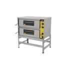 Forno Industrial Elétrico 70X50X25 2 Câmaras 220V Metalmaq Forno Industrial Elétrico 70X50X25 2 Câmaras 220V Metalmaq