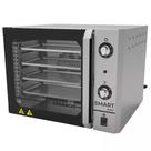 Forno Industrial Elétrico Convector Venâncio Smart Basic 4 Esteiras Inox Escovado 127V FCSB4E